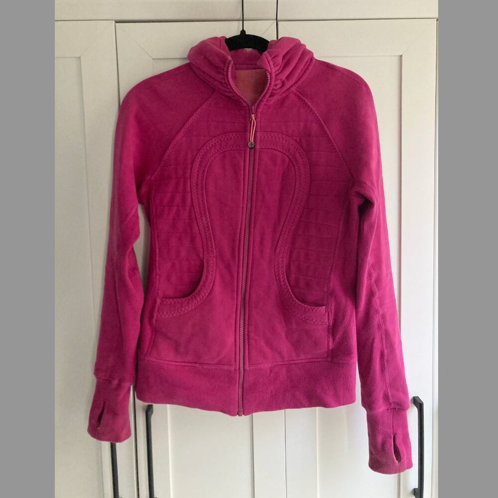Lululemon funnel-neck full-zip sweatshirt